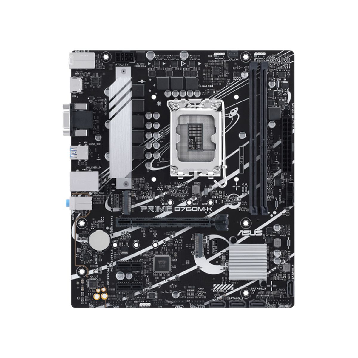 ASUS - Motherboard ASUS PRIME B760M-K Chipset Intel B760 LGA1700 micro-ATX