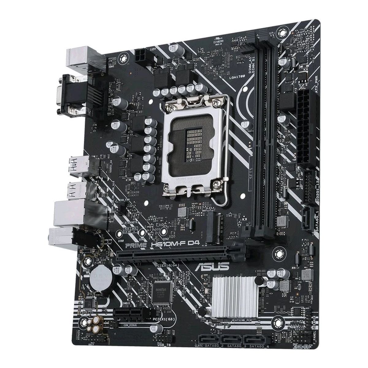ASUS - Motherboard ASUS PRIME H610M-F D4 R20 Intel H610 LGA1700 micro-ATX
