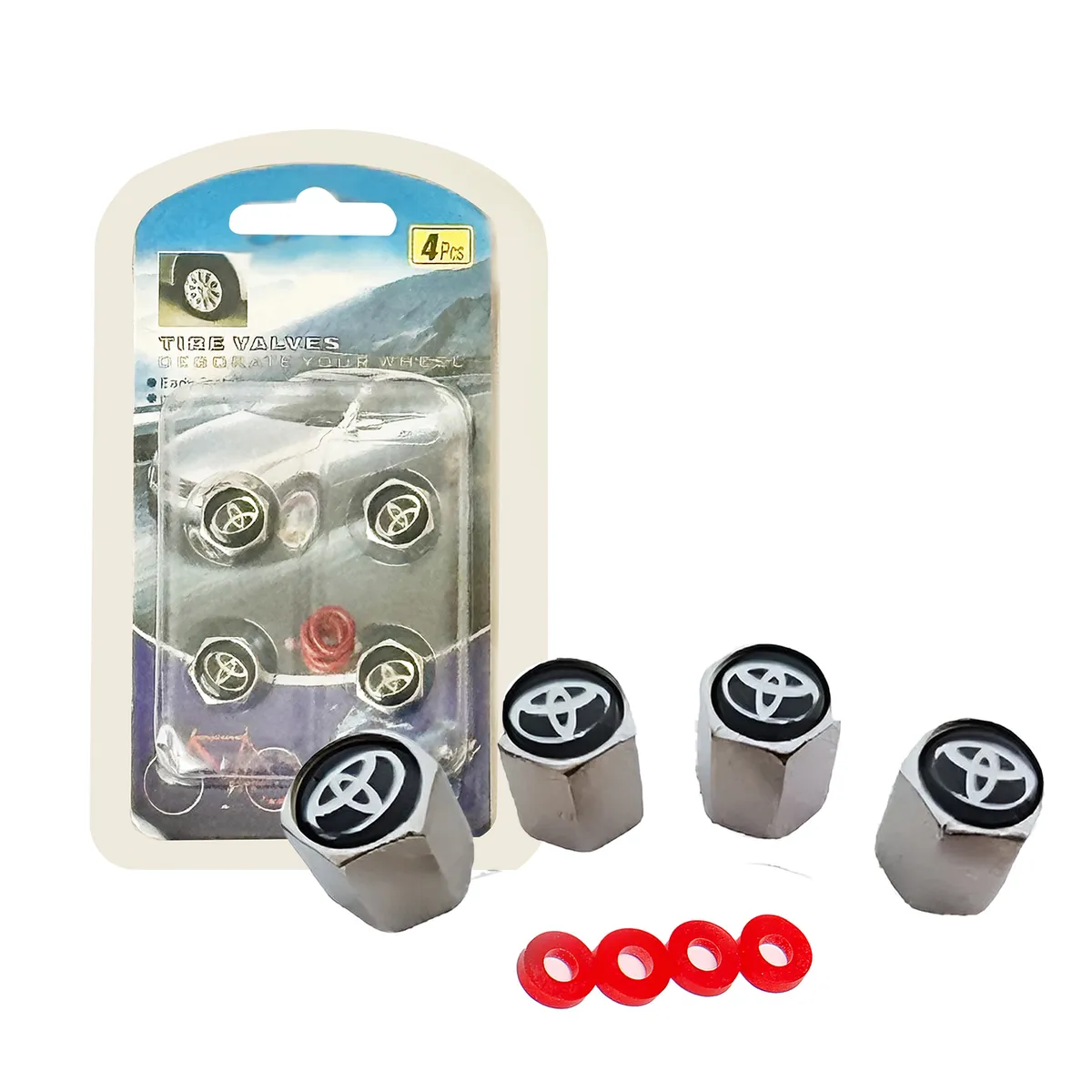 GENERICO - Tapa de Piton Valvula Toyota Auto Camioneta