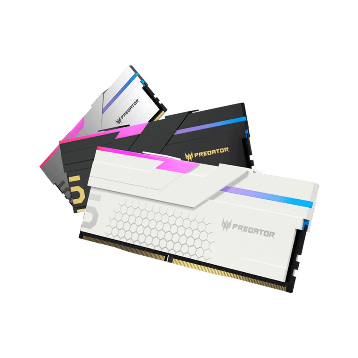 PREDATOR - Memoria U-DIMM Predator Hermes RGB 48GB 2x24GB DDR5-6400MHz