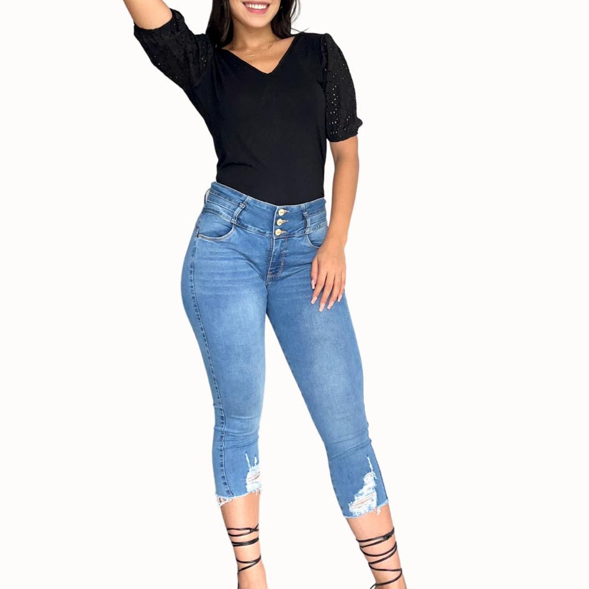 JAROLA - Pantalón Cropped Jarola Ana