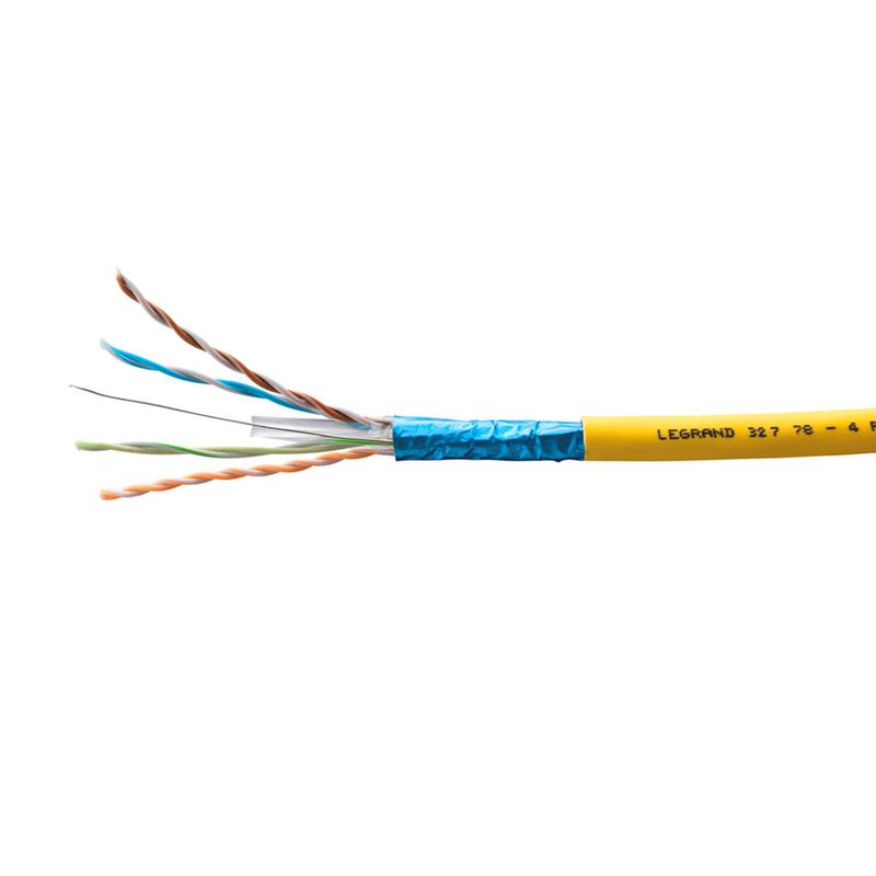 LEGRAND - LEGRAND 032778 Cable F/UTP CAT6A LSZH 23AWG 500m Amarillo