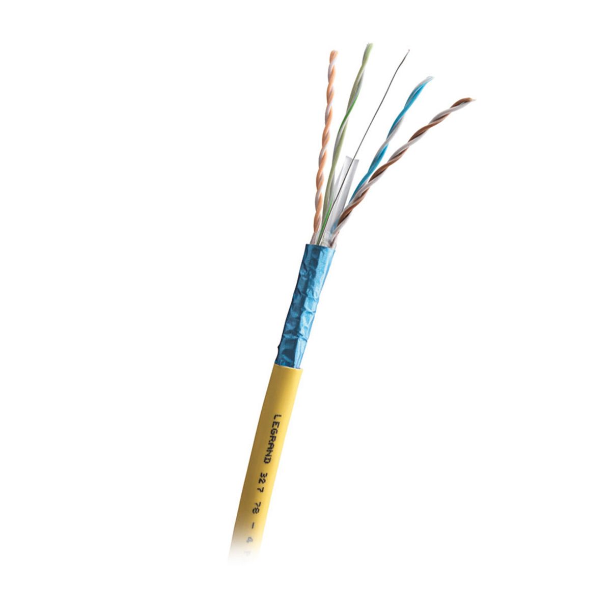 LEGRAND - LEGRAND 032778-1 Cable F/UTP CAT6A LSZH por Metro Amarillo