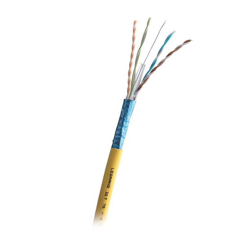 LEGRAND - LEGRAND 032778-1 Cable F/UTP CAT6A LSZH por Metro Amarillo