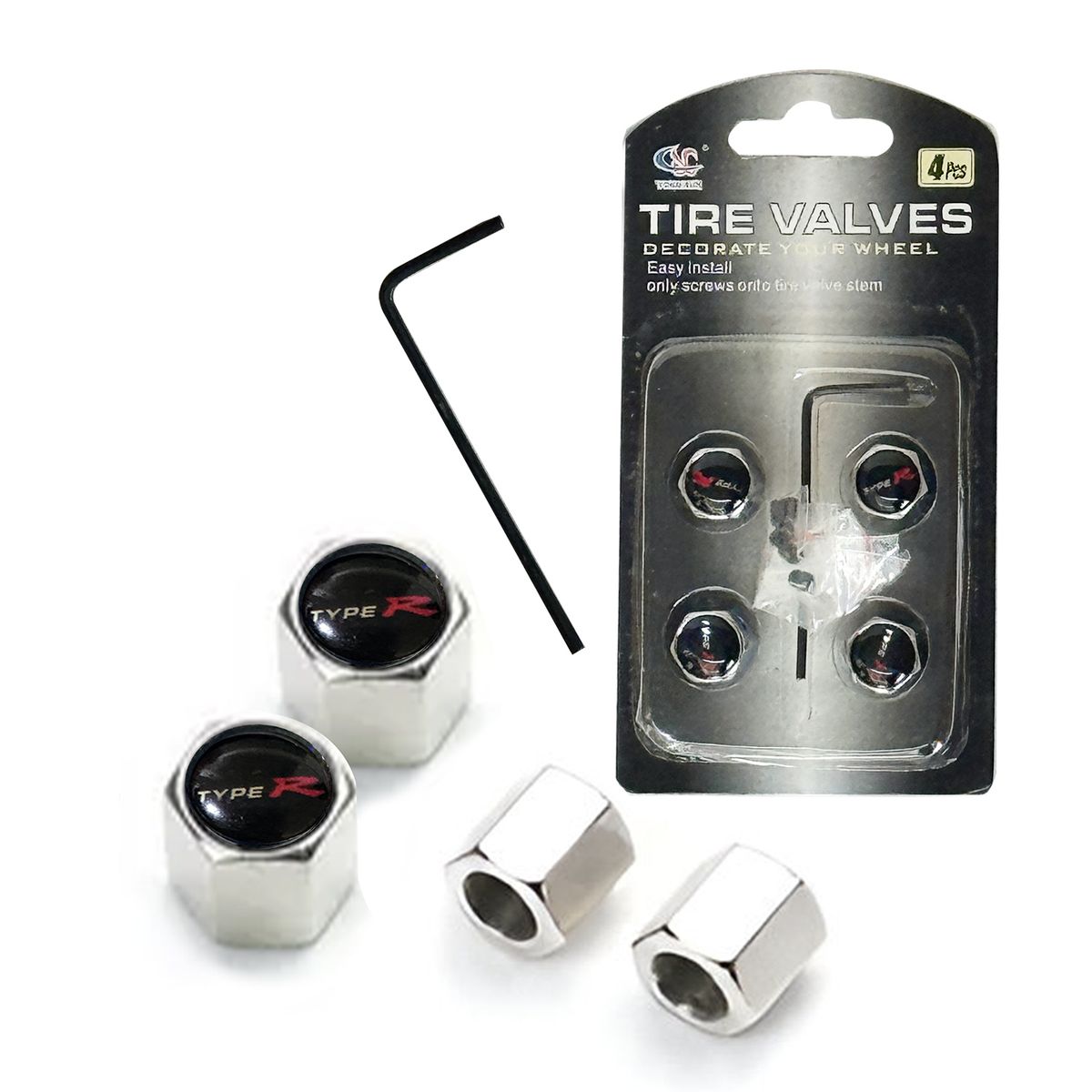 JET - Tapa de píton Con Seguro Typer 4pcs