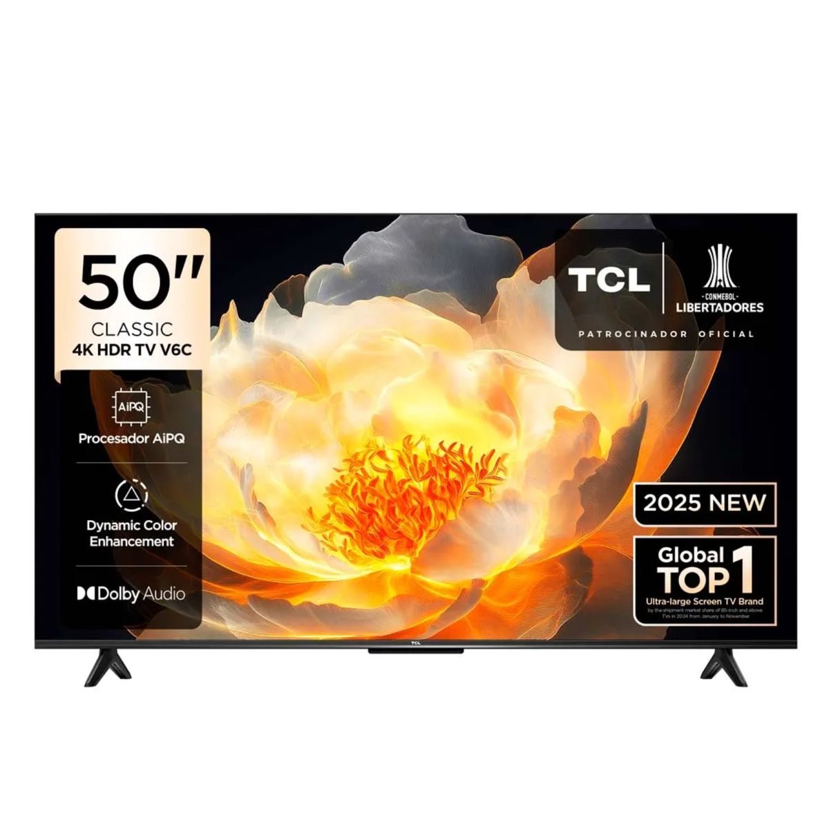 TCL - Televisor TCL LED 50 UHD 4K Smart TV 50C6V