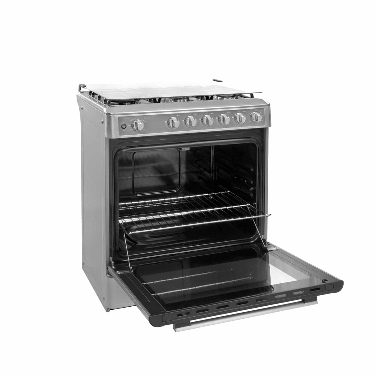 MIDEA - Cocina a Gas Midea MGS30F2LCCWSS-PE 30’’ 5 Hornillas Acero Inoxidable