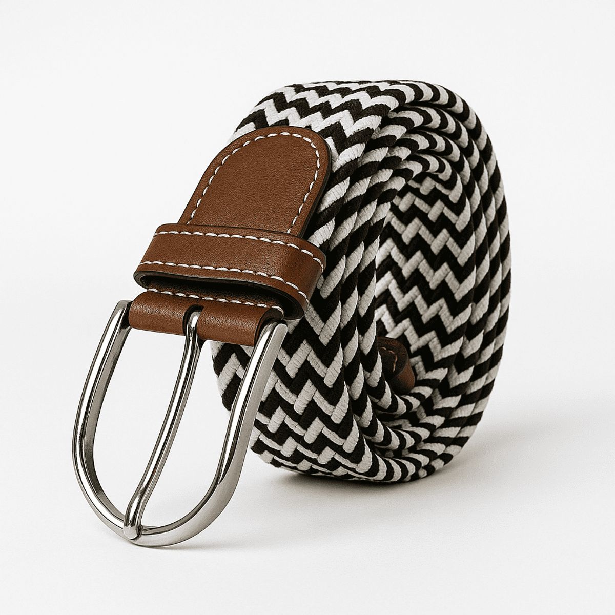 GENERICO - CORREA ELASTICA TRENZADA UNISEX