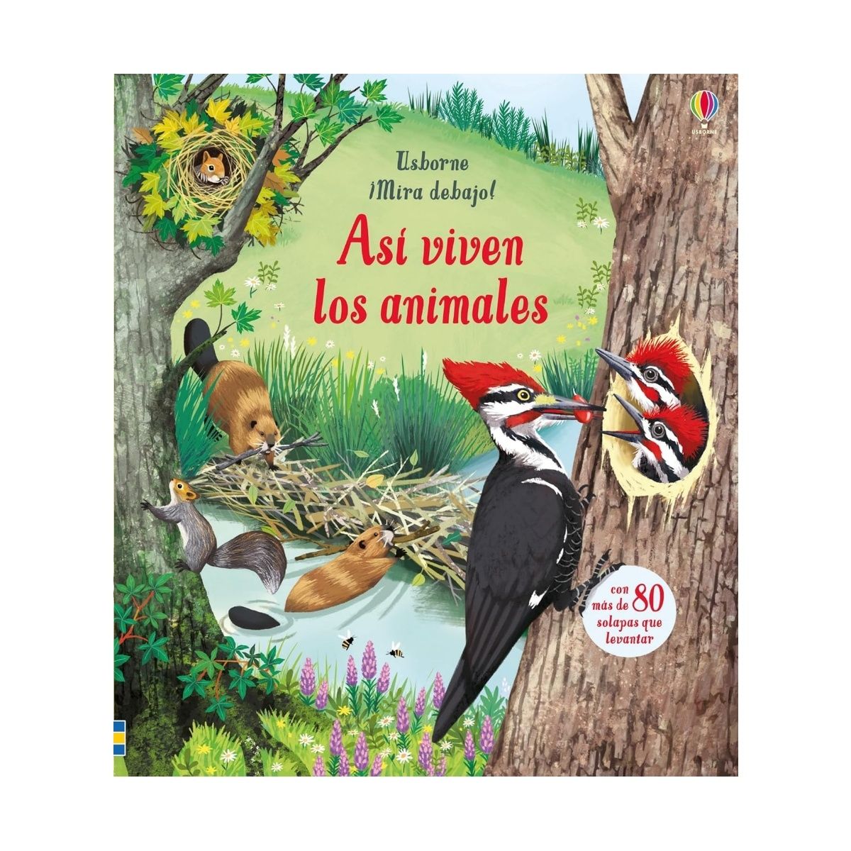 USBORNE - Así viven los animales