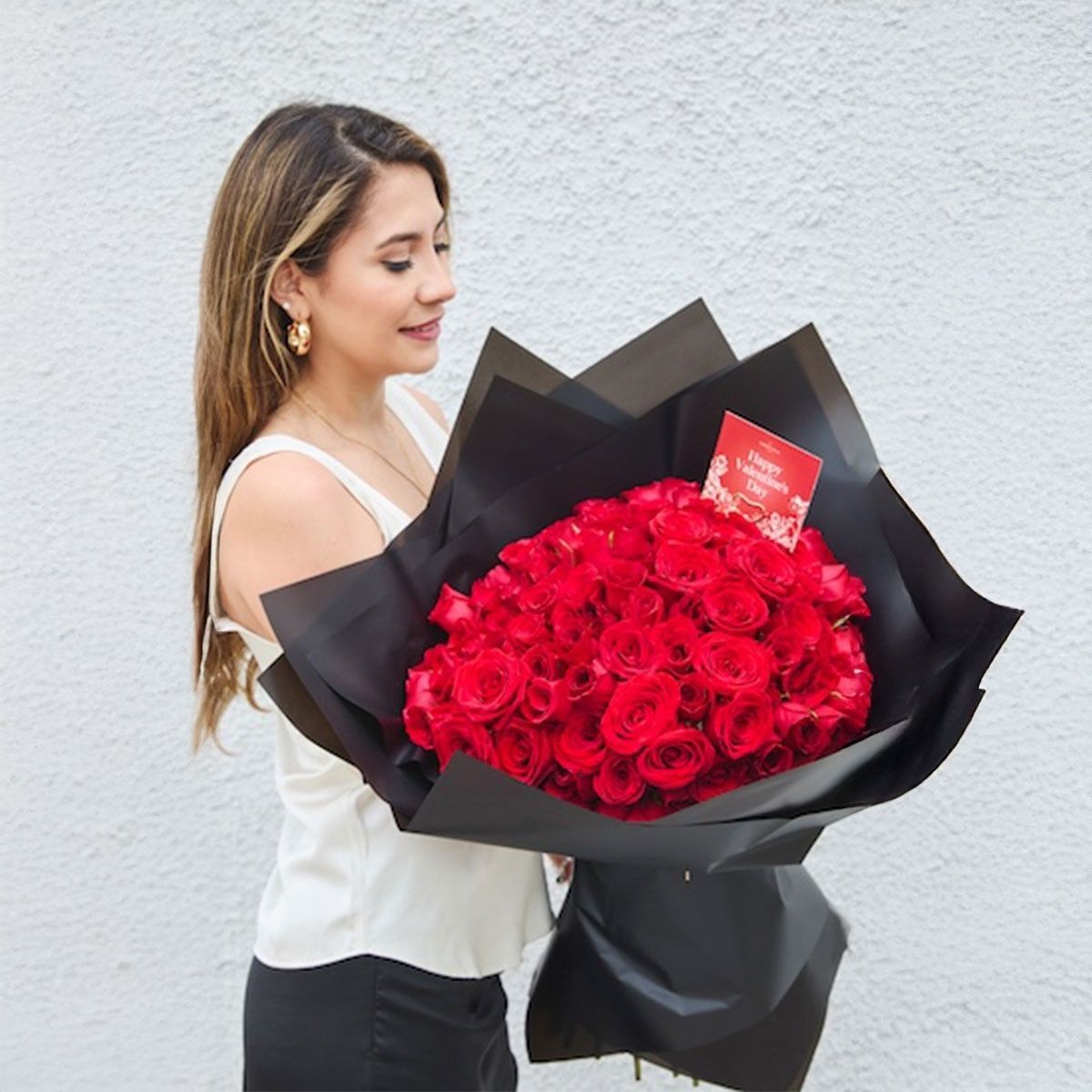 GENERICO - Ramo Buchòn de 100 Rosas Rojas