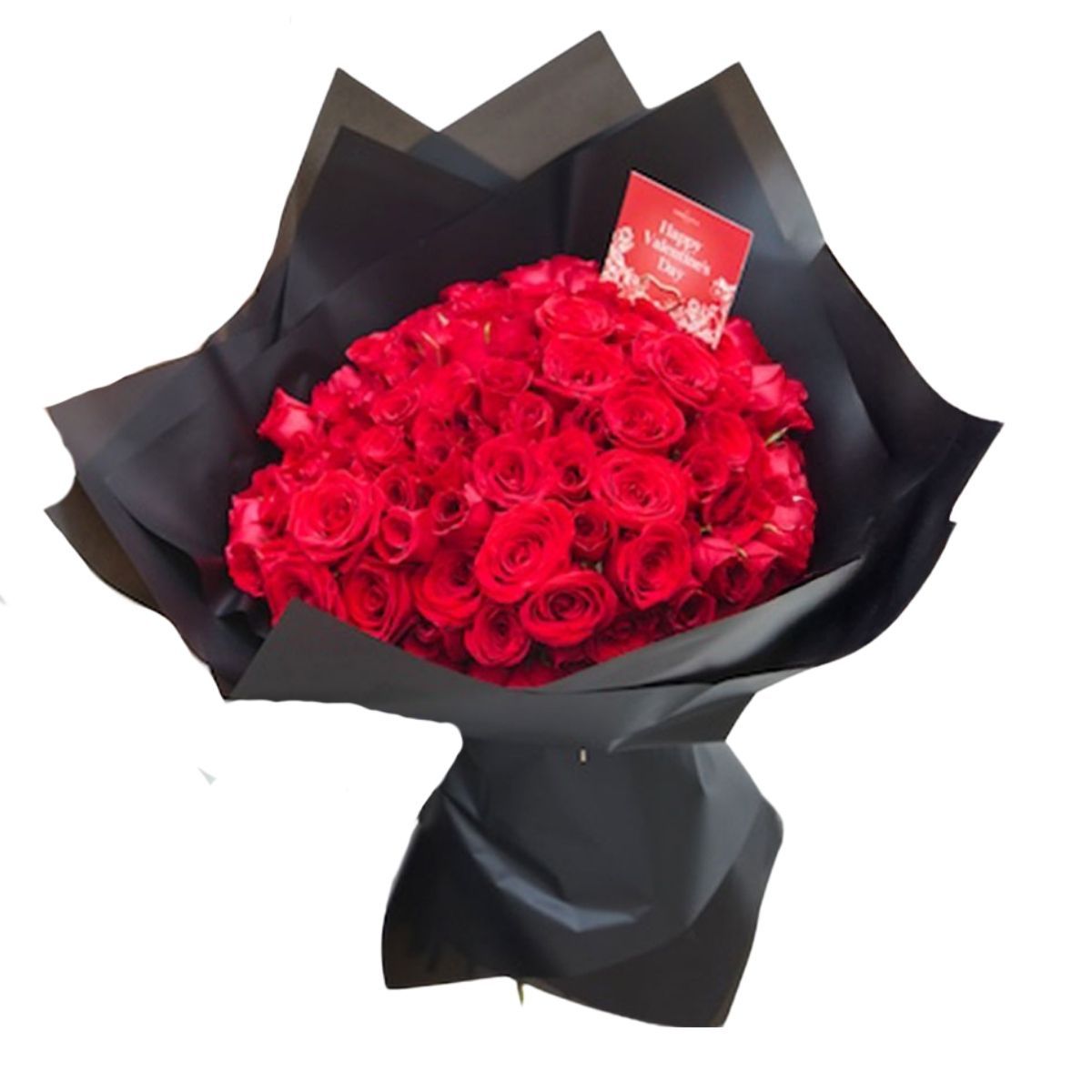 GENERICO - Ramo Buchòn de 100 Rosas Rojas