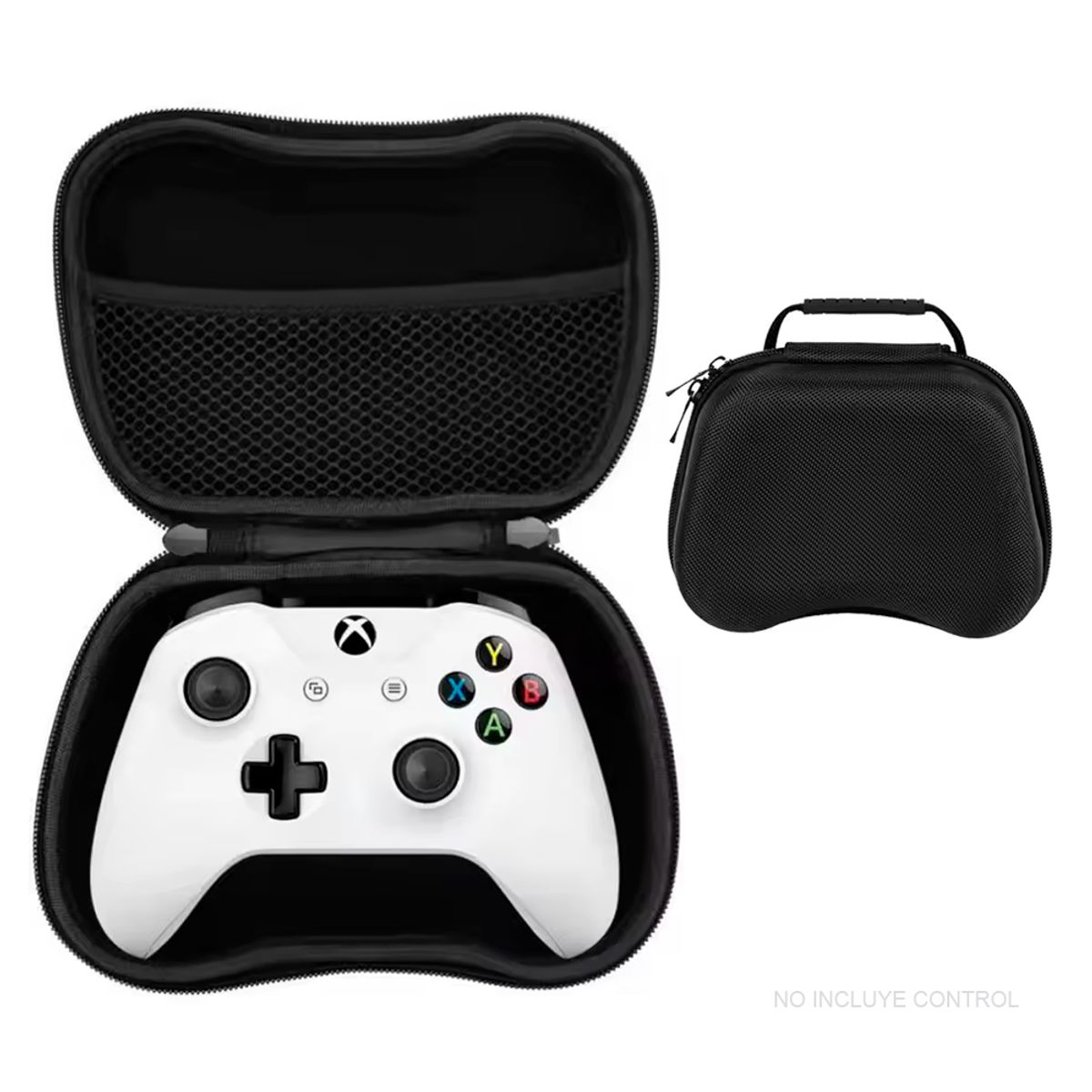 GENERICO - Case Funda Estuche Para Controles Mando Ps5 Ps4 Xbox Rígido - Negro