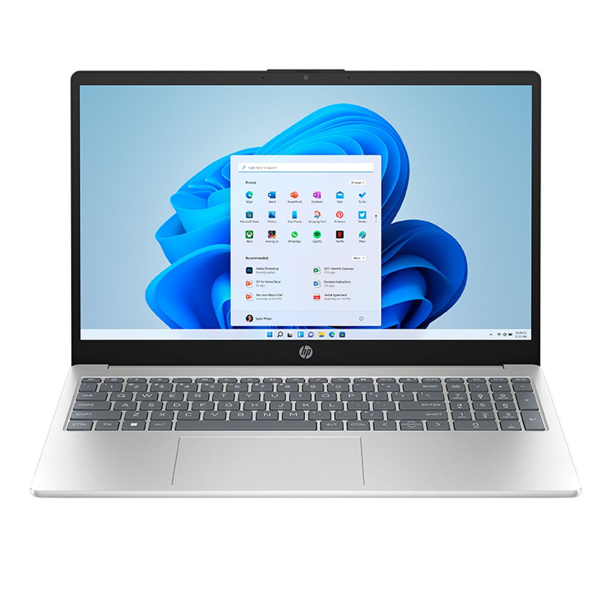 HP - Notebook HP 15-fd0004la 15.6" FHD, Core i3-N305 hasta 3.8GHz, 8GB (1 x 8 GB) DDR4-3200MHz