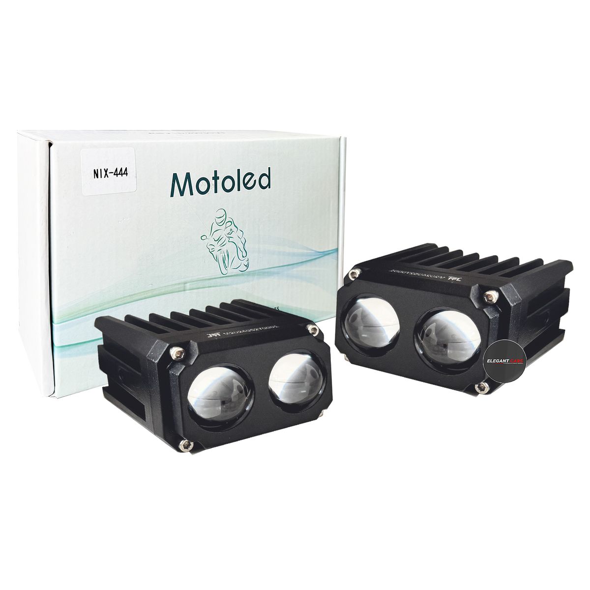 GENERICO - Set Faros Explorador 2 Led 20W DualL/Flash +Driver
