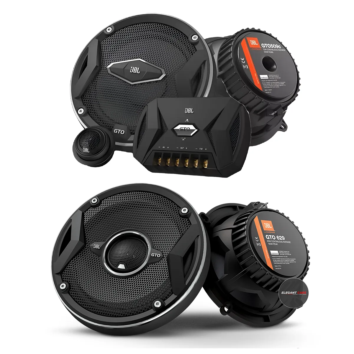 GENERICO - Combo De Audio JBL GTO Componentes +Parlantes Premiun