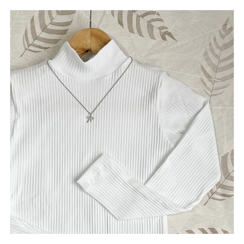 RYBIU IMPORT - Cafarena Cuello Alto Mujer Manga Larga