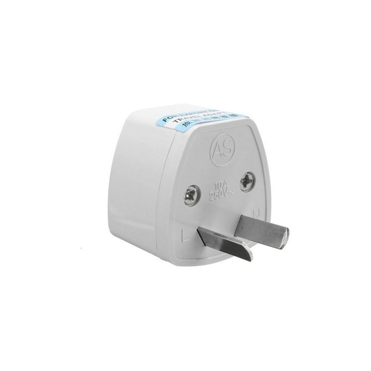 GENERICO - ADAPTADOR UNIVERSAL PLANO 15A 250V PVC