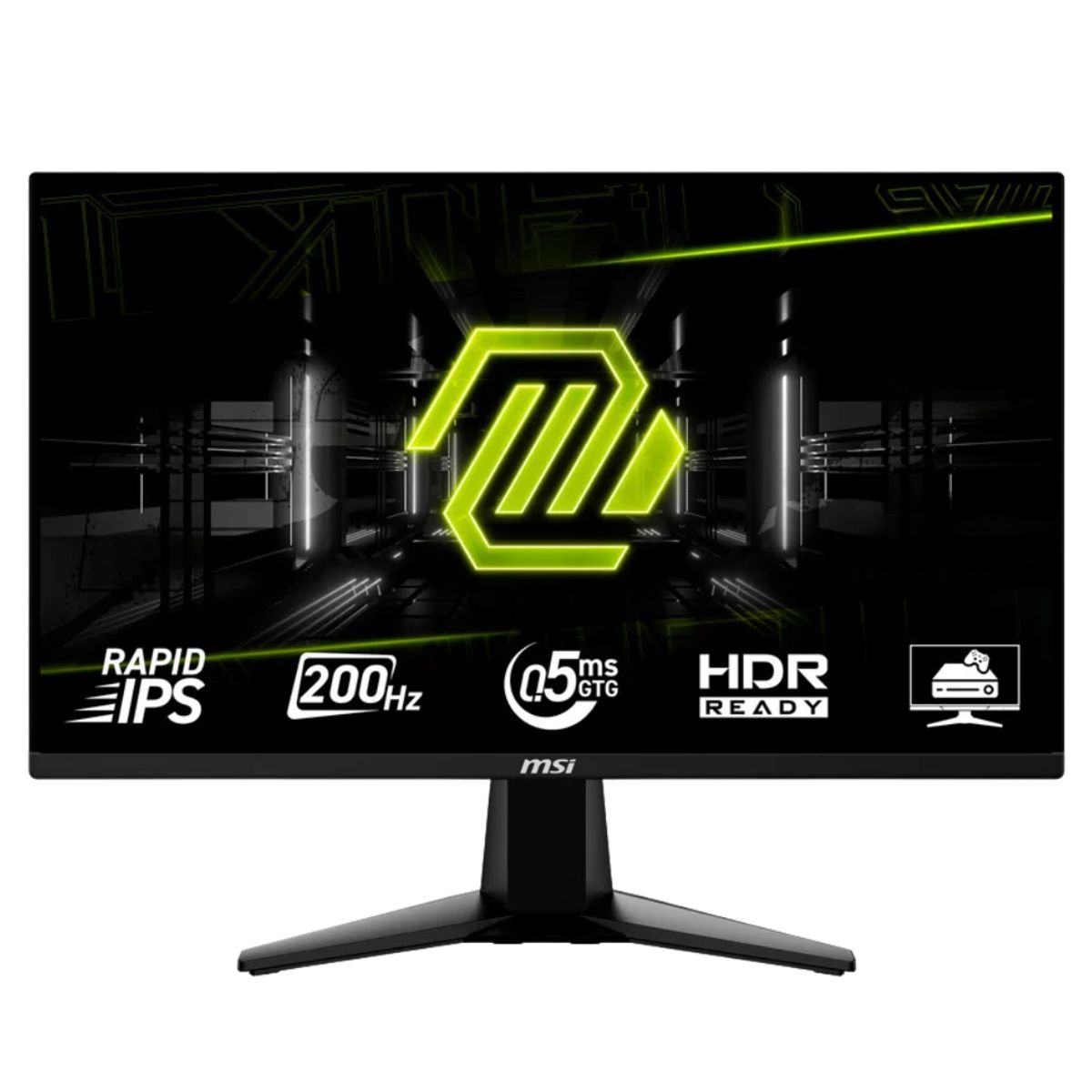 MSI - Monitor MSI MAG 255F E20 245” Rapid IPS FHD 200Hz 05ms