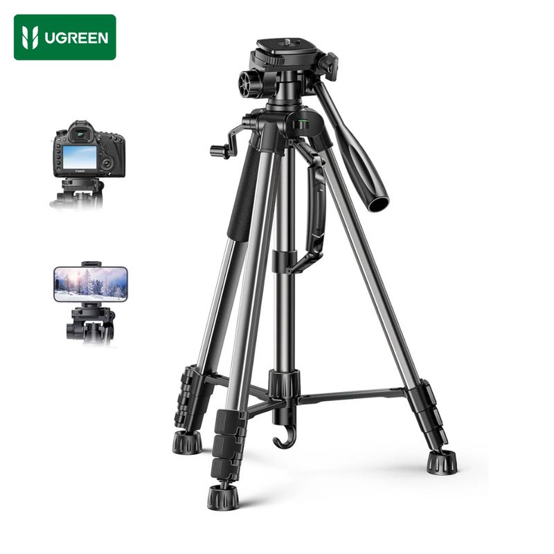 UGREEN - Trípode Profesional UGREEN LP661 175cm para Cámara y Celular