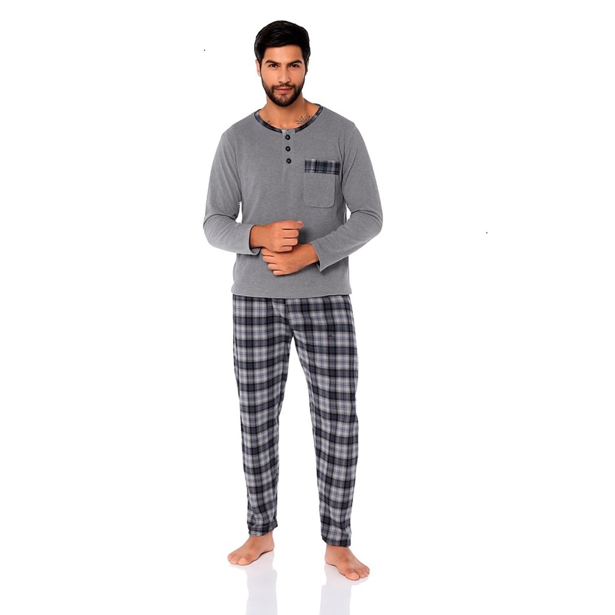 GENERICO - Pijama Micro Polar Griss Hombre