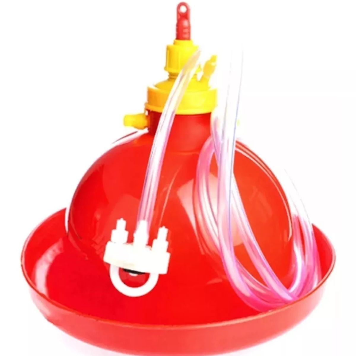 GENERICO - PACK X2 BEBEDERO AUTOMÁTICO PLASSON TIPO CAMPANA PARA POLLOS