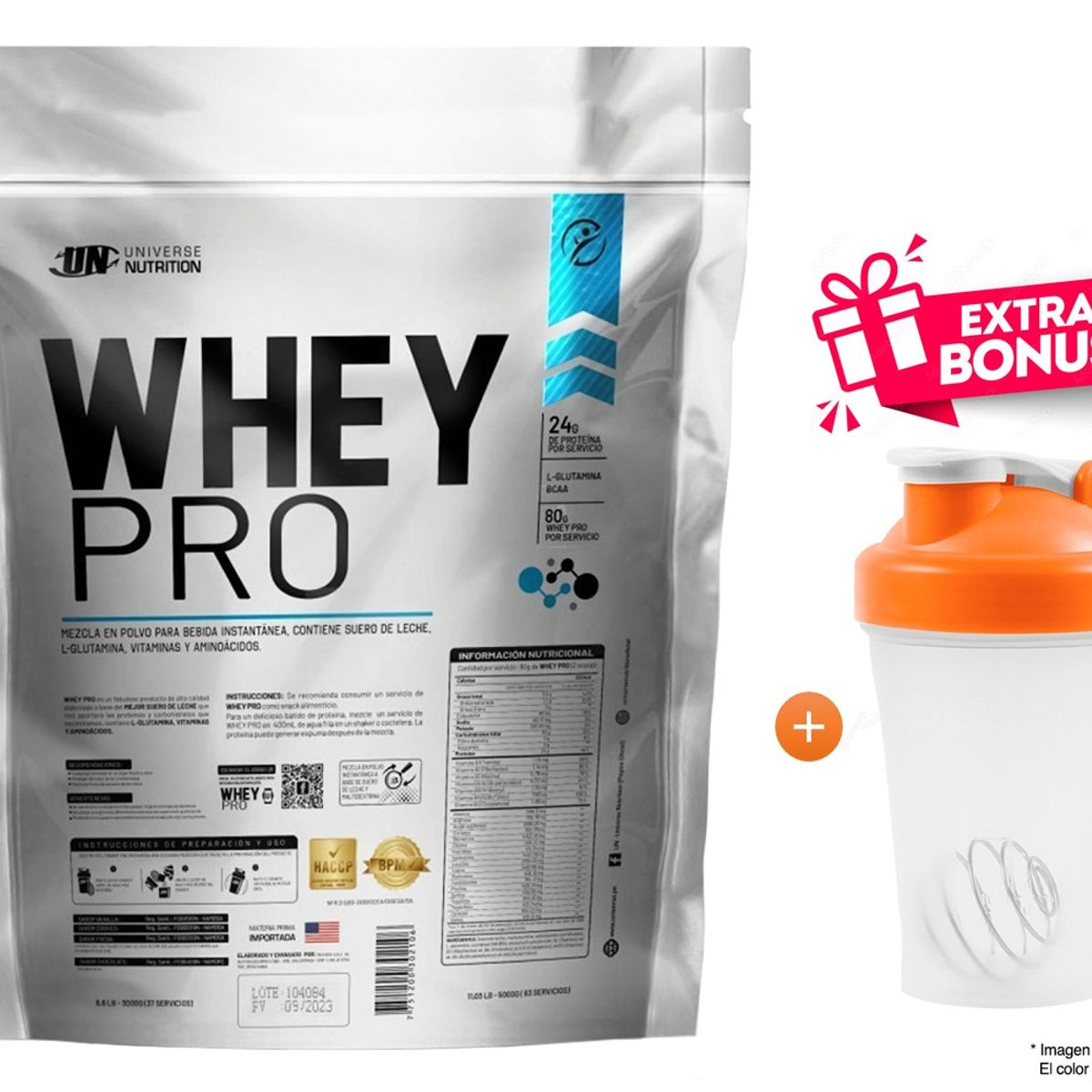 Universe Nutrition - Proteína Universe Nutrition Whey Pro 5 Kg Vainilla