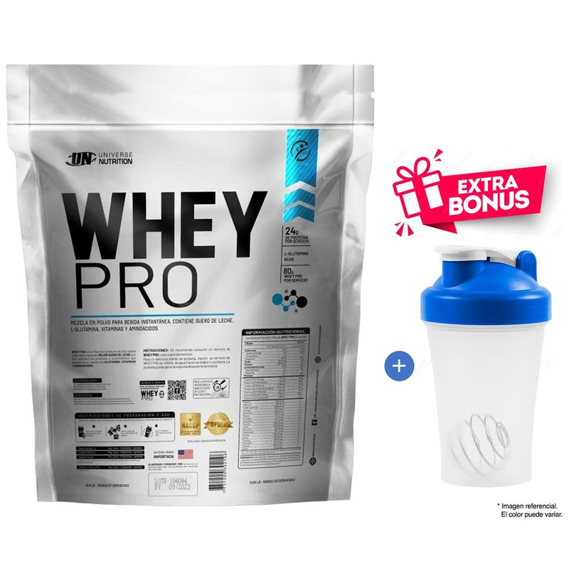 UNIVERSE NUTRITION - WHEY PRO 5KG PROTEINA UN VAINILLA