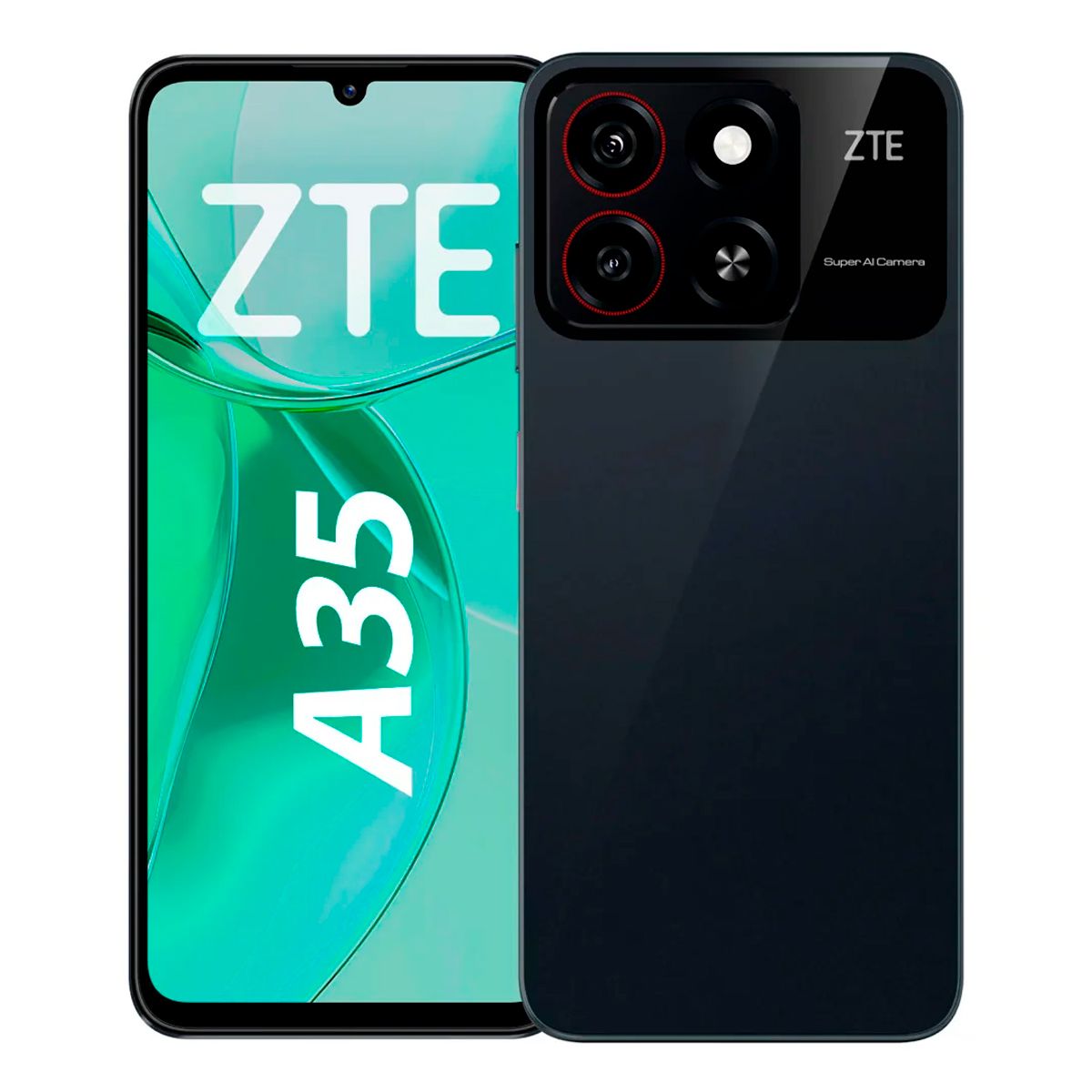 ZTE - CELULAR ZTE A35 2GB RAM 64GB - NEGRO