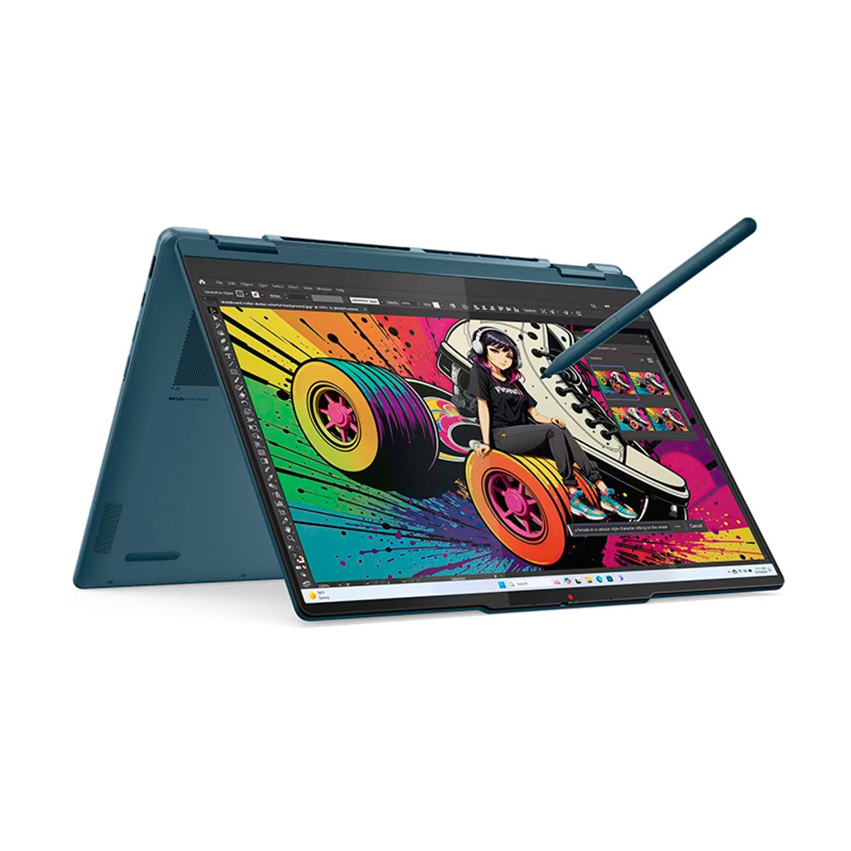 LENOVO - Notebook Lenovo YOGA 7 2-IN-1 14AKP10, 14 WUXGA OLED, AMD Ryzen AI 7 350