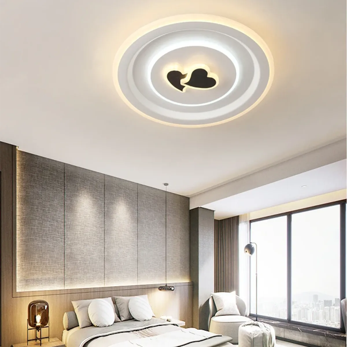 WAILEC - LAMPARA DE TECHO LED REDONDO WAILEC - INCLUYE CONTROL REMOTO