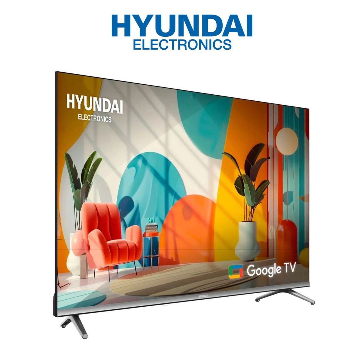 HYUNDAI - Televisor Smart 43 FHD QLED Google TV HYLED4326QG