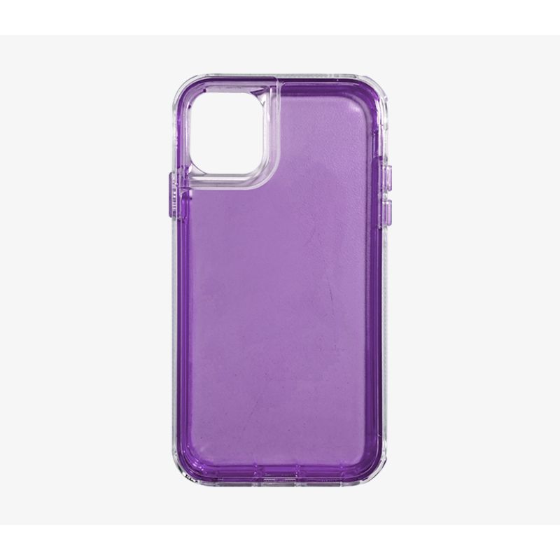 GENERICO - FUNDA PROTECTOR ANTI SHOCK PARA IPHONE 11 MORADO