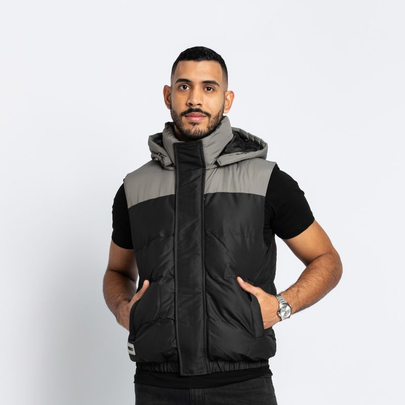PARADA 111 - CHALECO CCAPUCHA MODA HOMBRE PARADA111 AGUERO