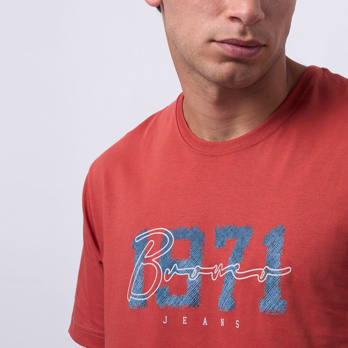 BRONCO - POLO AP251971 DENIM JERSEY