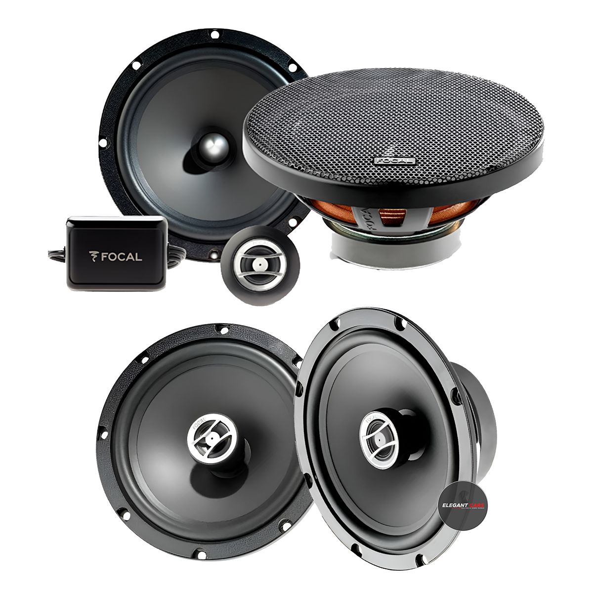 GENERICO - Combo Audio Focal Auditor Set Compontes +parlantes