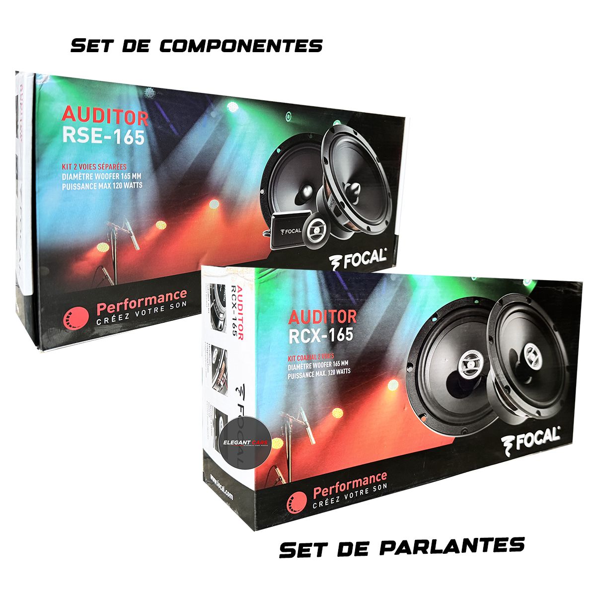 GENERICO - Combo Audio Focal Auditor Set Compontes +parlantes
