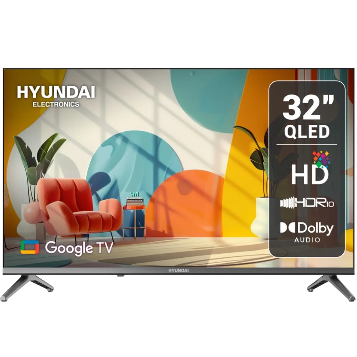 HYUNDAI - TV Hyundai 32 QLED Google TV HYLED3259QG