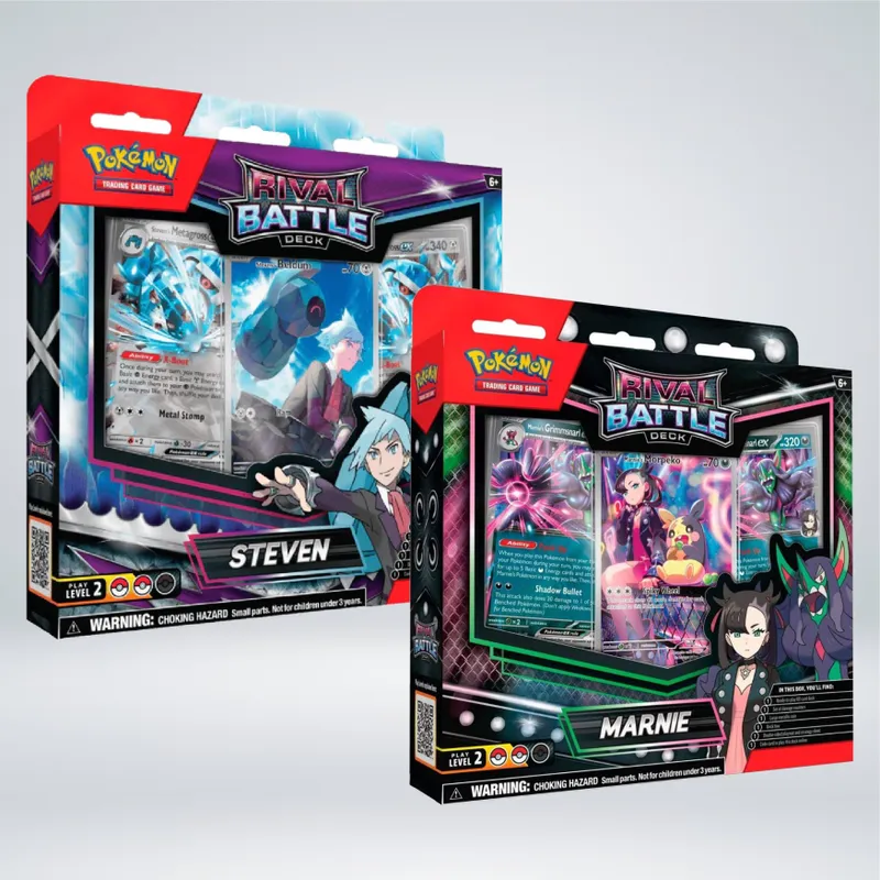 POKEMON - POKEMON TCG RIVAL BATTLE DECK  MARNIE / STEVEN