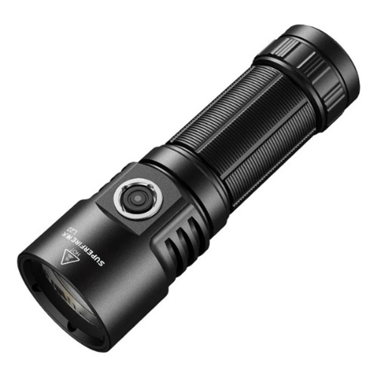 SUPER - Linterna Táctica Superfire L22 5000 mAH Resistente Agua