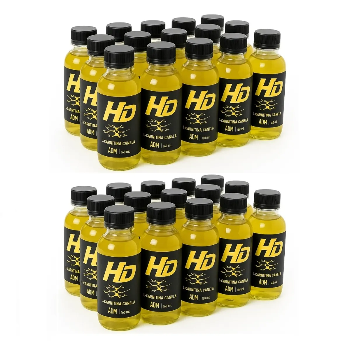 ADN - Quemador HD Paquete 30 Botellas de 135ml L-Carnitina Piña