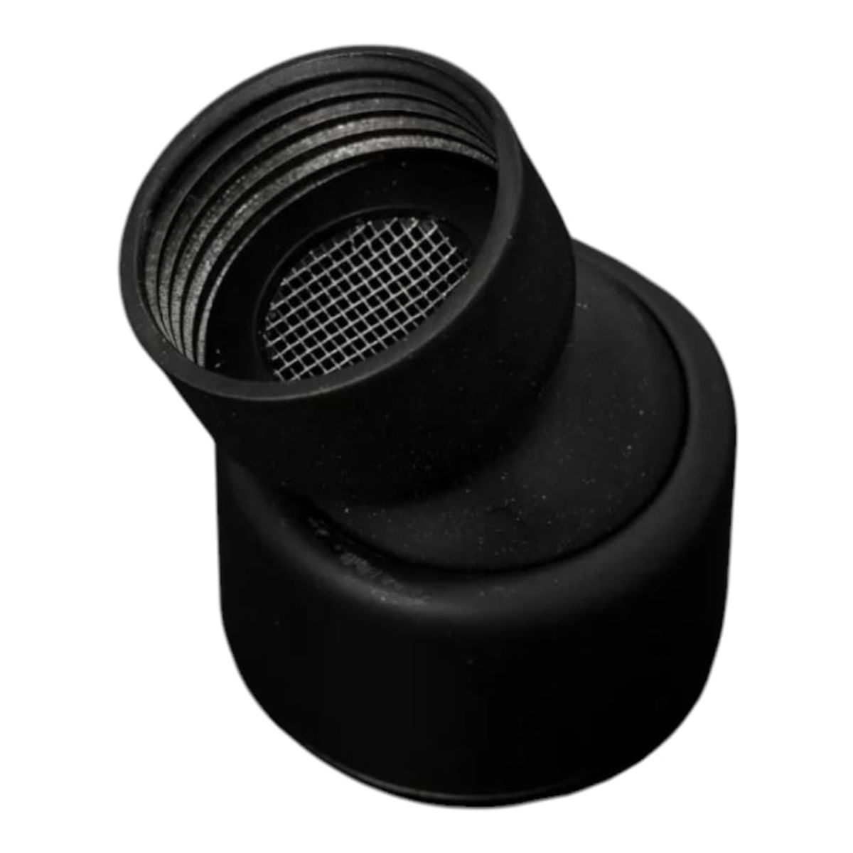 APACHE - Cabezal Ducha Negro Mate Cuadrado ultra plano 20x20cm tubo Acero SS201