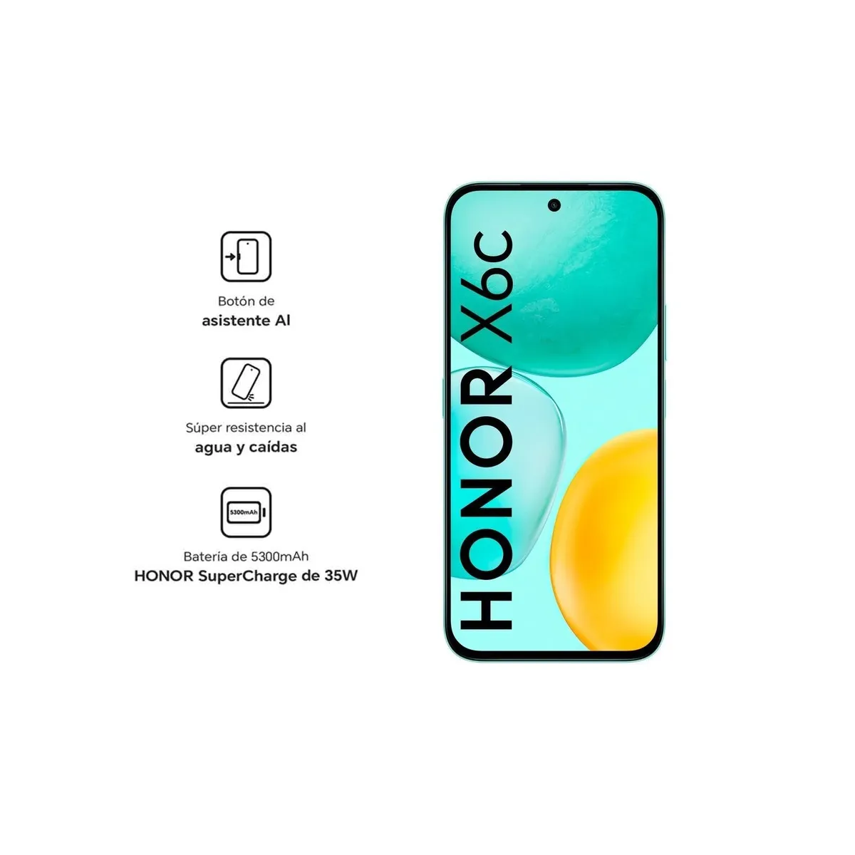 HONOR - HONOR X6C 6RAM 256GB AZUL - REGISTRADO