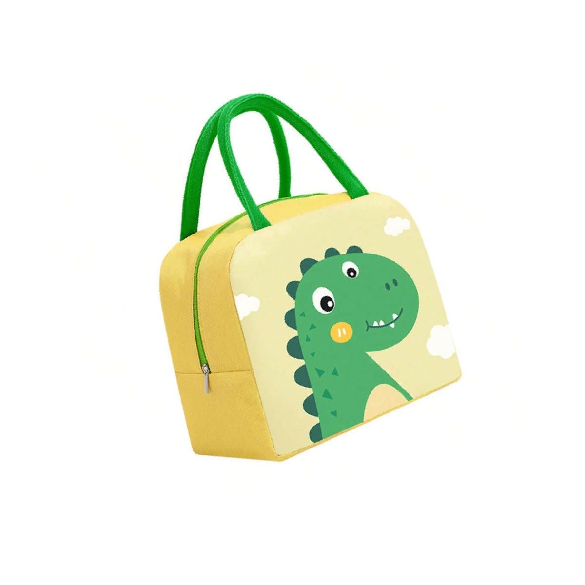 GENERICO - Pack4 Lonchera Colegio Dinosaurio Ama Y+Banderitas Adhesivas