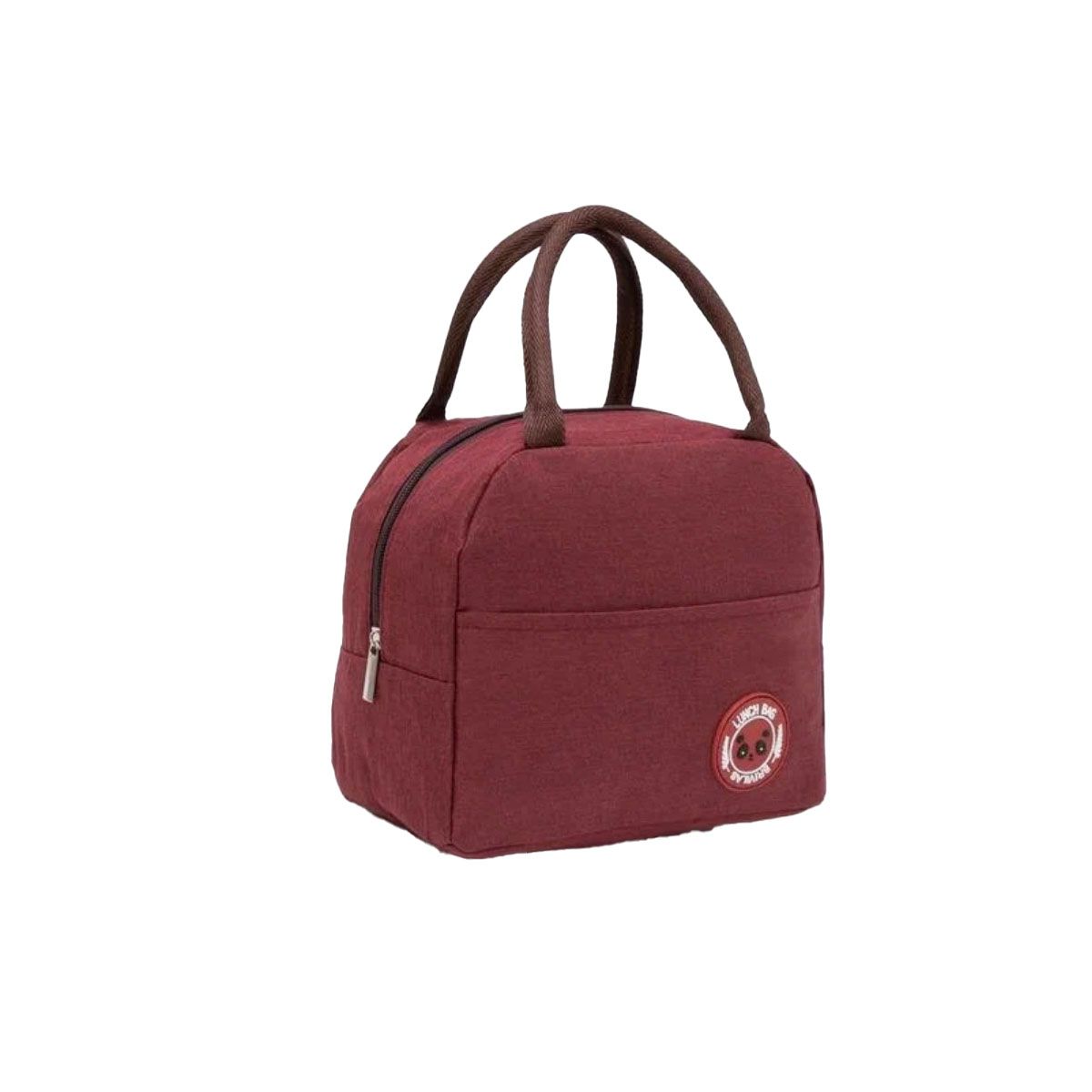 GENERICO - Pack6 Bolsa Termica para Comidas en Oficina en Color Guinda