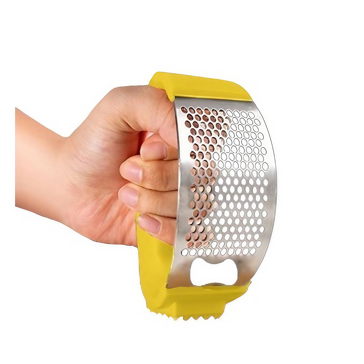 GENERICO - Pack4 Molinillo de Cocina Amarillo Y+Ligas de Regalo