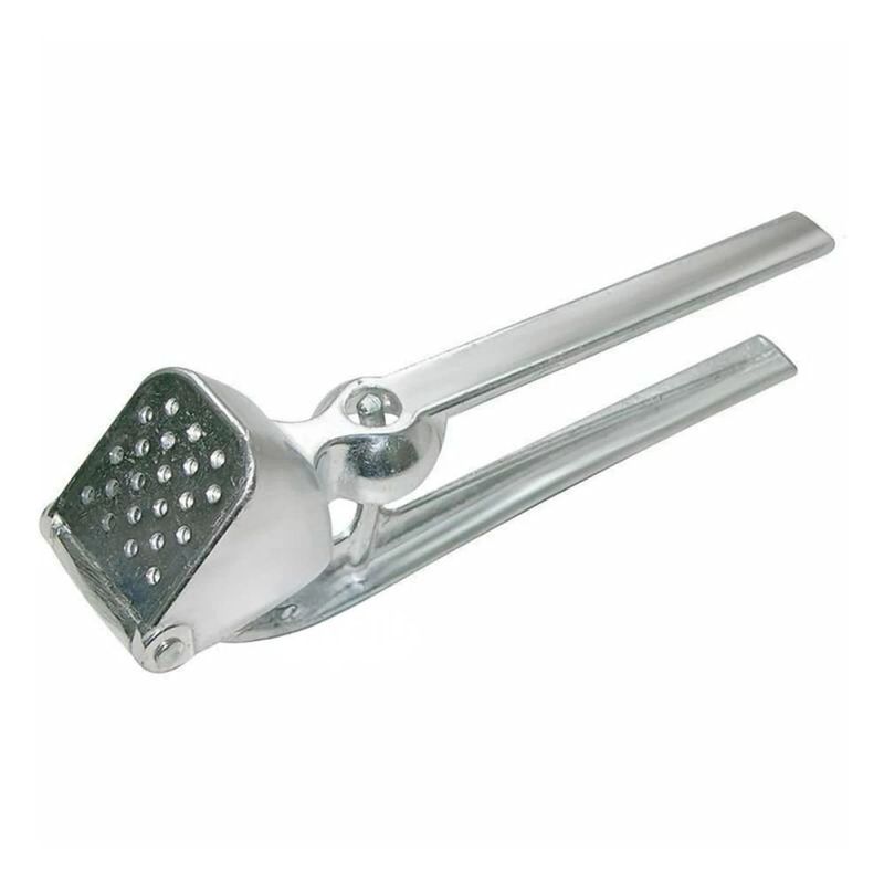 GENERICO - Triturador Resistente para Ajo de Aluminio Plateado