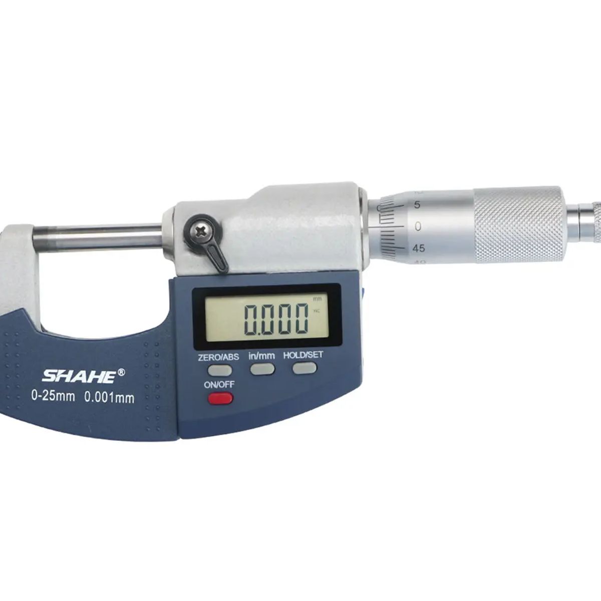 GENERICO - Micrometro Digital 0001mm I 0-25mm I Marca SHAHE Original