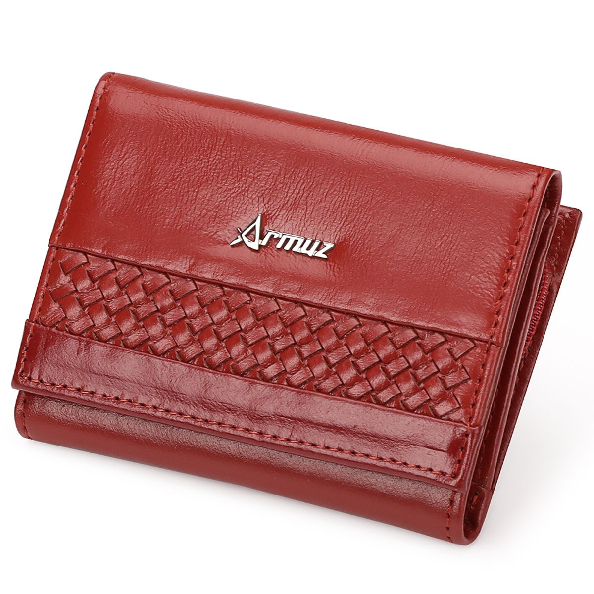 ARMUZ - Billetera de Cuero Vacuno ARW06 con RFID Mujer