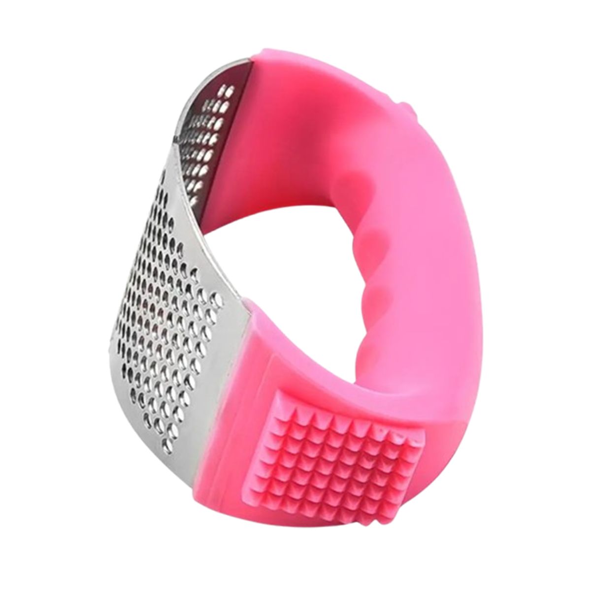 GENERICO - Pack4 Picadora con Cuchilla Fina en Color Rosado