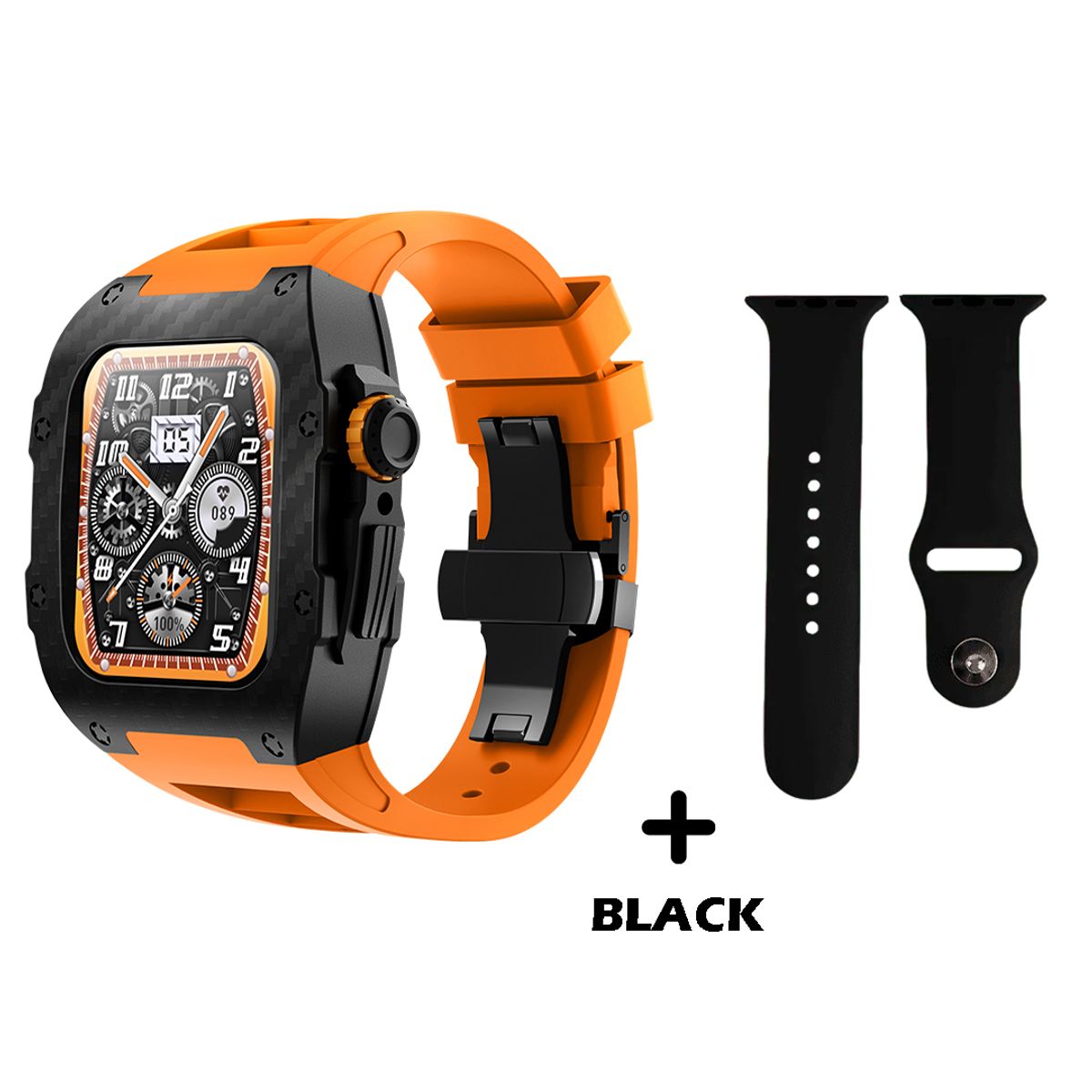 GENERICO - Smartwatch HW Zero Grado Militar Doble correa